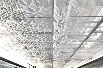 The office entrance ceiling by G-TRIX